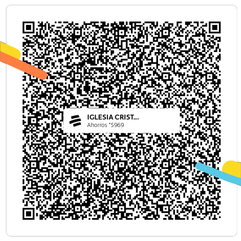 Código QR para donar por Bancolombia